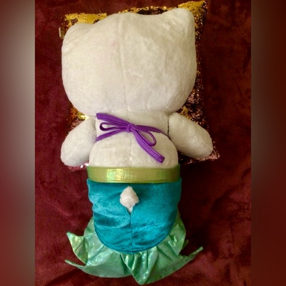 Hello Kitty Limited-Edition Mermaid Plush Stuff Doll - Picture 4 of 6